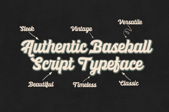 Ballpark Beauty: A Typeface for Timeless Graphic Design