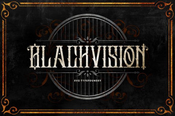 Black Vision: Command Attention with Bold Typography