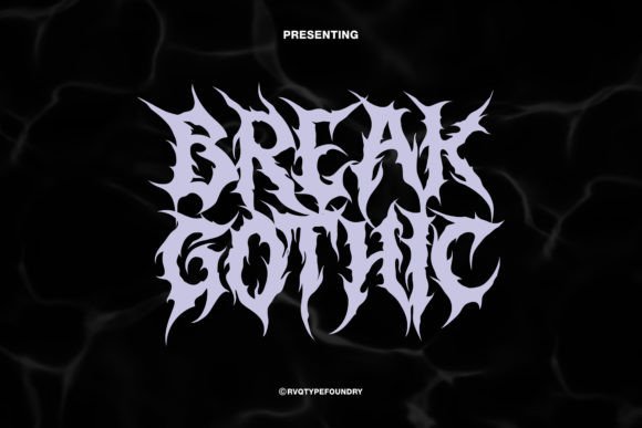 Break Gothic: Unleash Raw Power in Your Typography