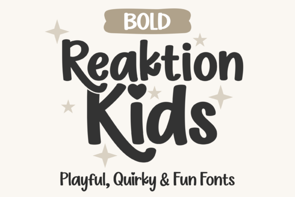 Bring Your Designs to Life with Reaktion Kids Bold