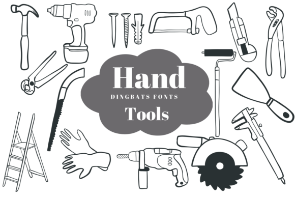 Build Something Beautiful: The Hand Tools Typeface for Designers