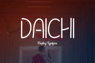 Discover Daichi: A Stencil Font with Organic Charm