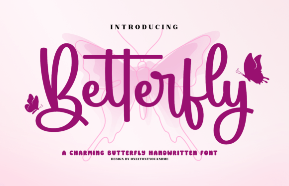 Discover the Betterfly Font: Elegant Whimsy for Modern Design