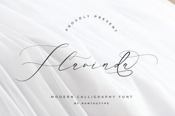 Flavinda: Elevate Your Designs with Elegant Handwritten Typography