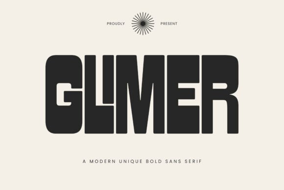Glimer: The Bold Sans Serif for Modern Design Impact