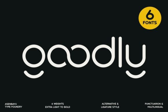 Goodly: The Modern Rounded Sans Serif for Versatile Design
