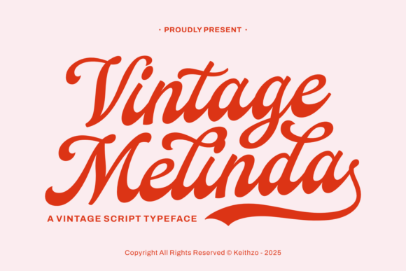 Introducing Vintage Melinda: A Timeless Script for Modern Design