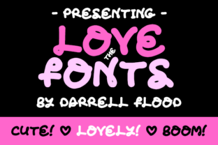 Love the Fonts: A Sweet Addition to Your Design Toolkit