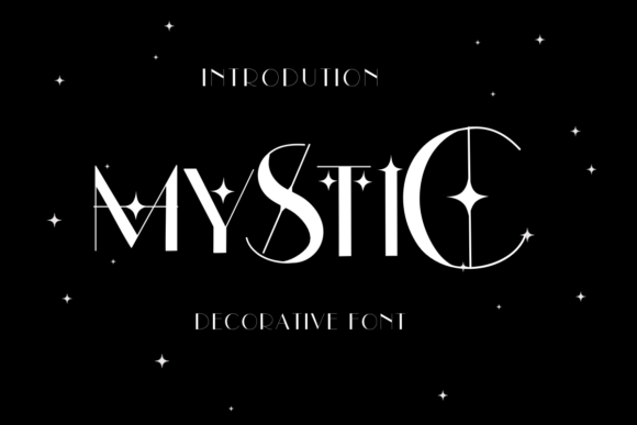 Mystic Font: Celestial Typography for Modern Design