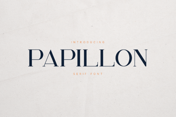Papillon Serif: Blending Timeless Elegance with Modern Luxury