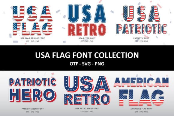Patriotic Typography for Unforgettable Designs