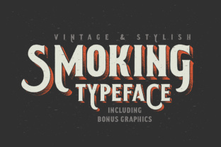 Smoking Typeface: Vintage Charm for Modern Design