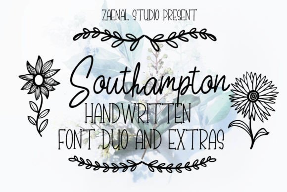 Southampton: Elevate Your Designs with This Unique Font Duo