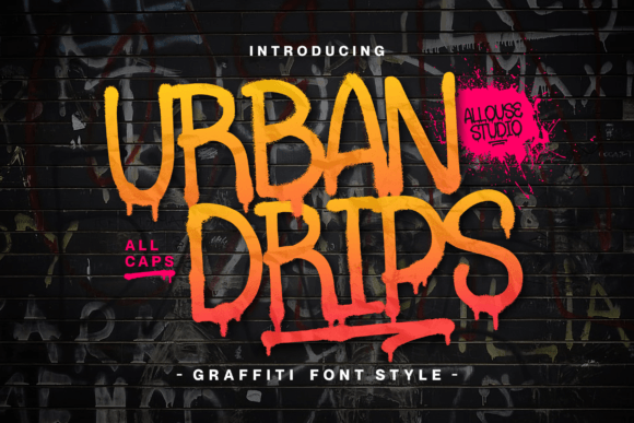 Urbandrips: Elevate Your Design with Urban Typography