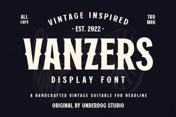 Vanzers: A Bold Typography Choice for Impactful Branding