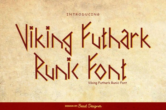 Viking Futhark Runic: A Font for Powerful Visual Storytelling